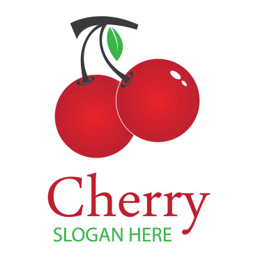 Cherry Icon Logo Templates 355772