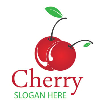 Cherry Icon Logo Templates 355773