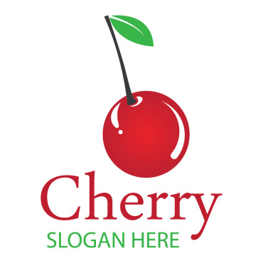 Cherry Icon Logo Templates 355781