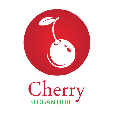 Cherry Icon Logo Templates 355786