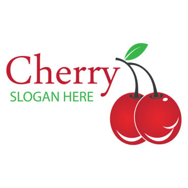 Cherry Icon Logo Templates 355792