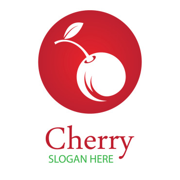 Cherry Icon Logo Templates 355793