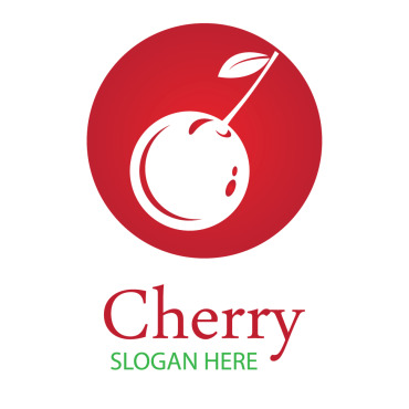 Cherry Icon Logo Templates 355795