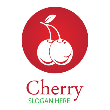 Cherry Icon Logo Templates 355796