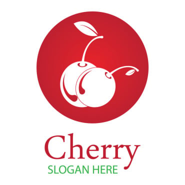 Cherry Icon Logo Templates 355802