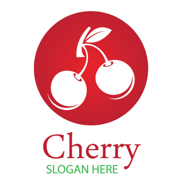 Cherry Icon Logo Templates 355805