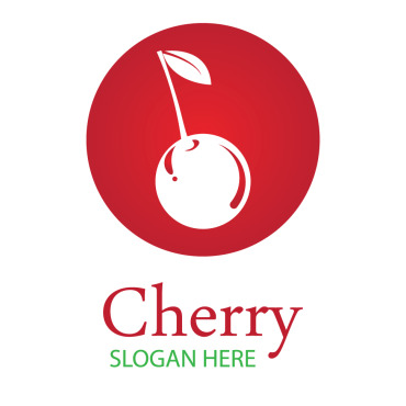 Cherry Icon Logo Templates 355807