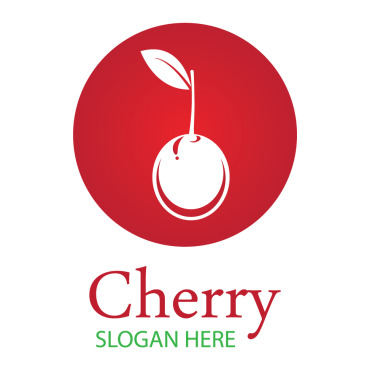 Cherry Icon Logo Templates 355810