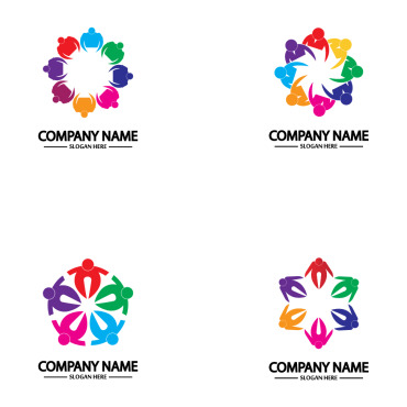 Community Vector Logo Templates 355873
