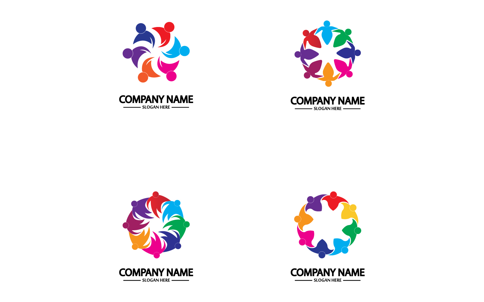Team group frient community logo v37