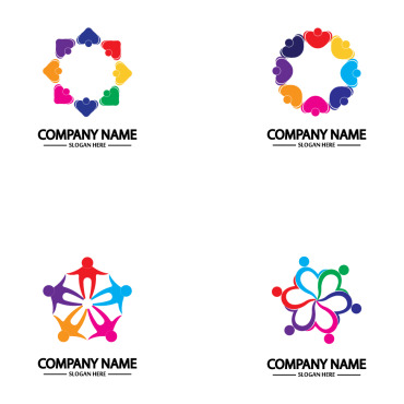 Community Vector Logo Templates 355896
