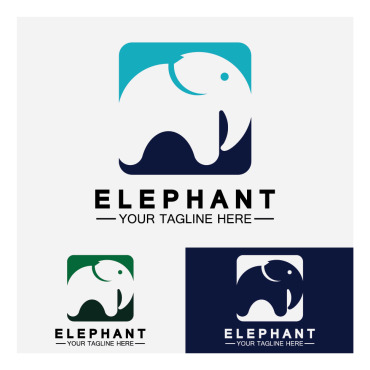 Elephant Symbol Logo Templates 355969