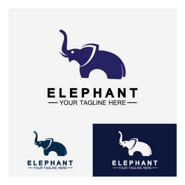 Elephant Symbol Logo Templates 355978