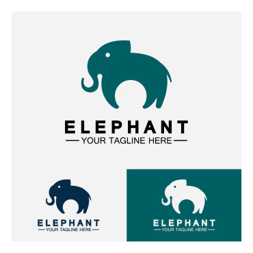 Elephant Symbol Logo Templates 355979