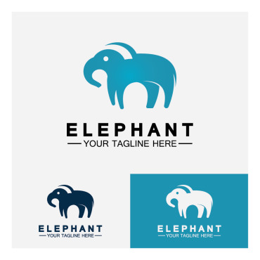 Elephant Symbol Logo Templates 355981