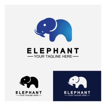 Elephant Symbol Logo Templates 355984