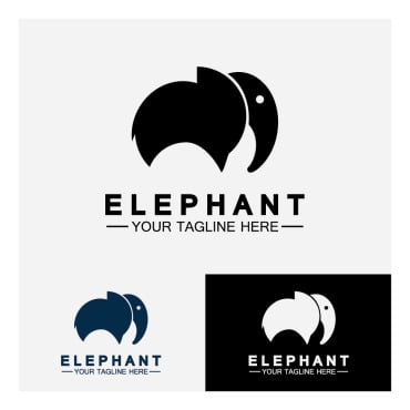 Elephant Symbol Logo Templates 355985