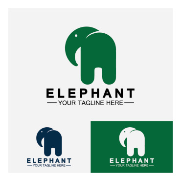 Elephant Symbol Logo Templates 355986