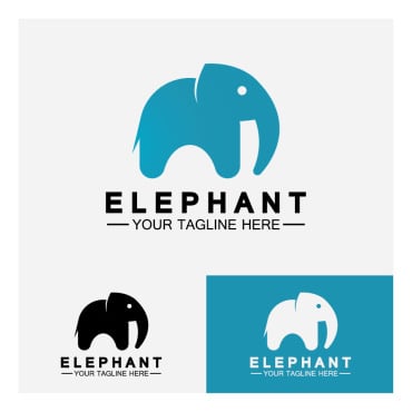 Elephant Symbol Logo Templates 355991