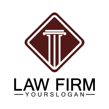 Lawyer Symbol Logo Templates 356152