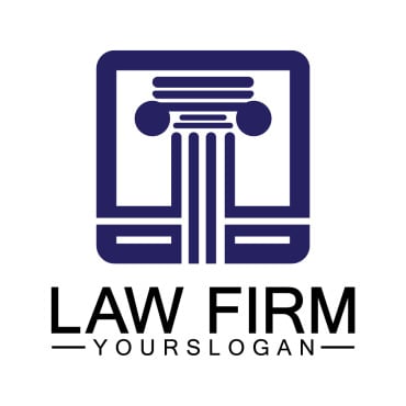 Lawyer Symbol Logo Templates 356167