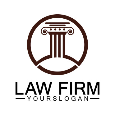 Lawyer Symbol Logo Templates 356170