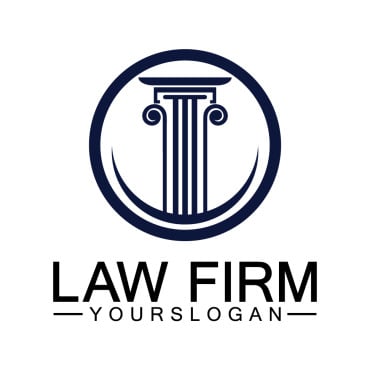 Lawyer Symbol Logo Templates 356178