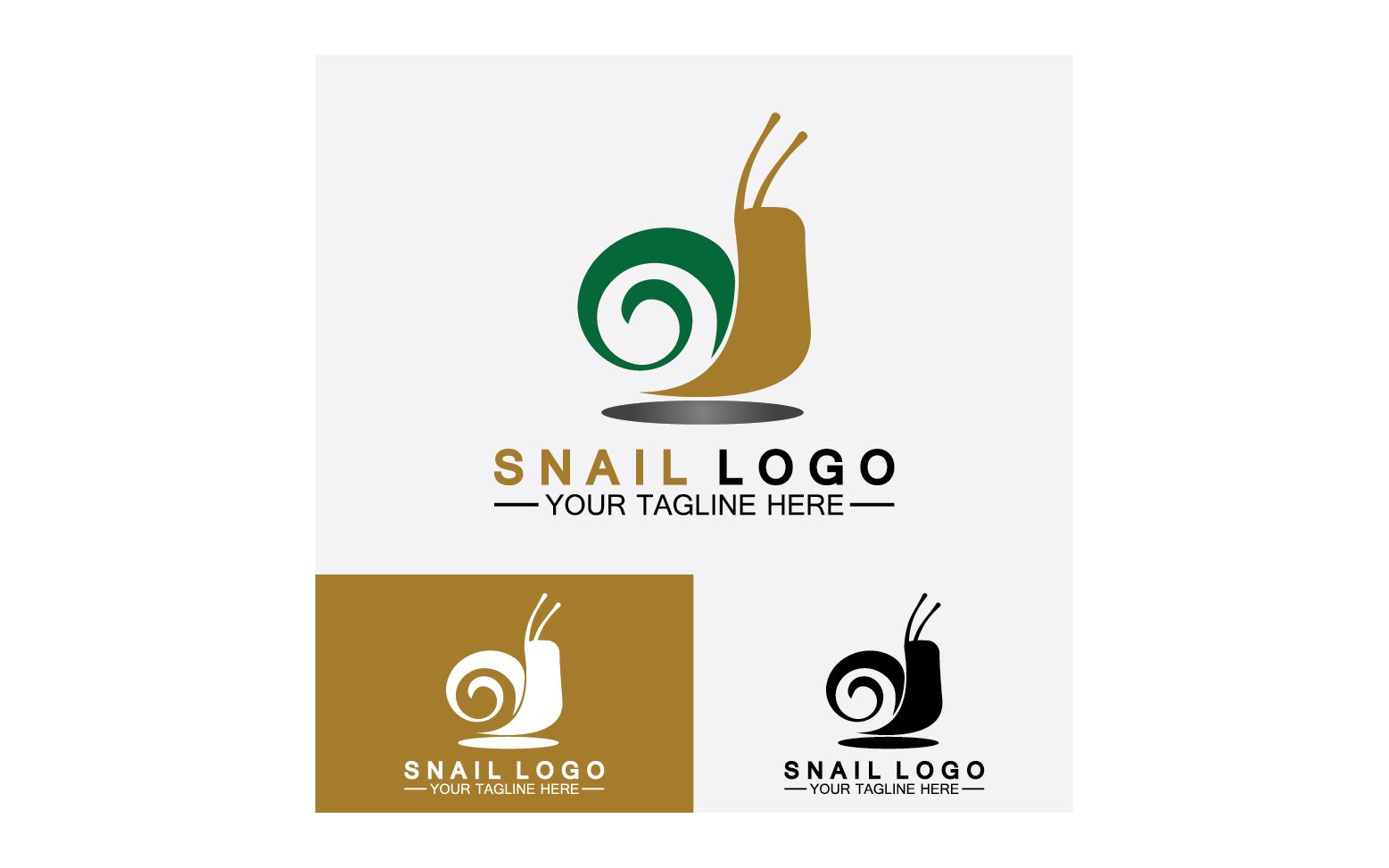 Snail animal slow logo icon vector template v45