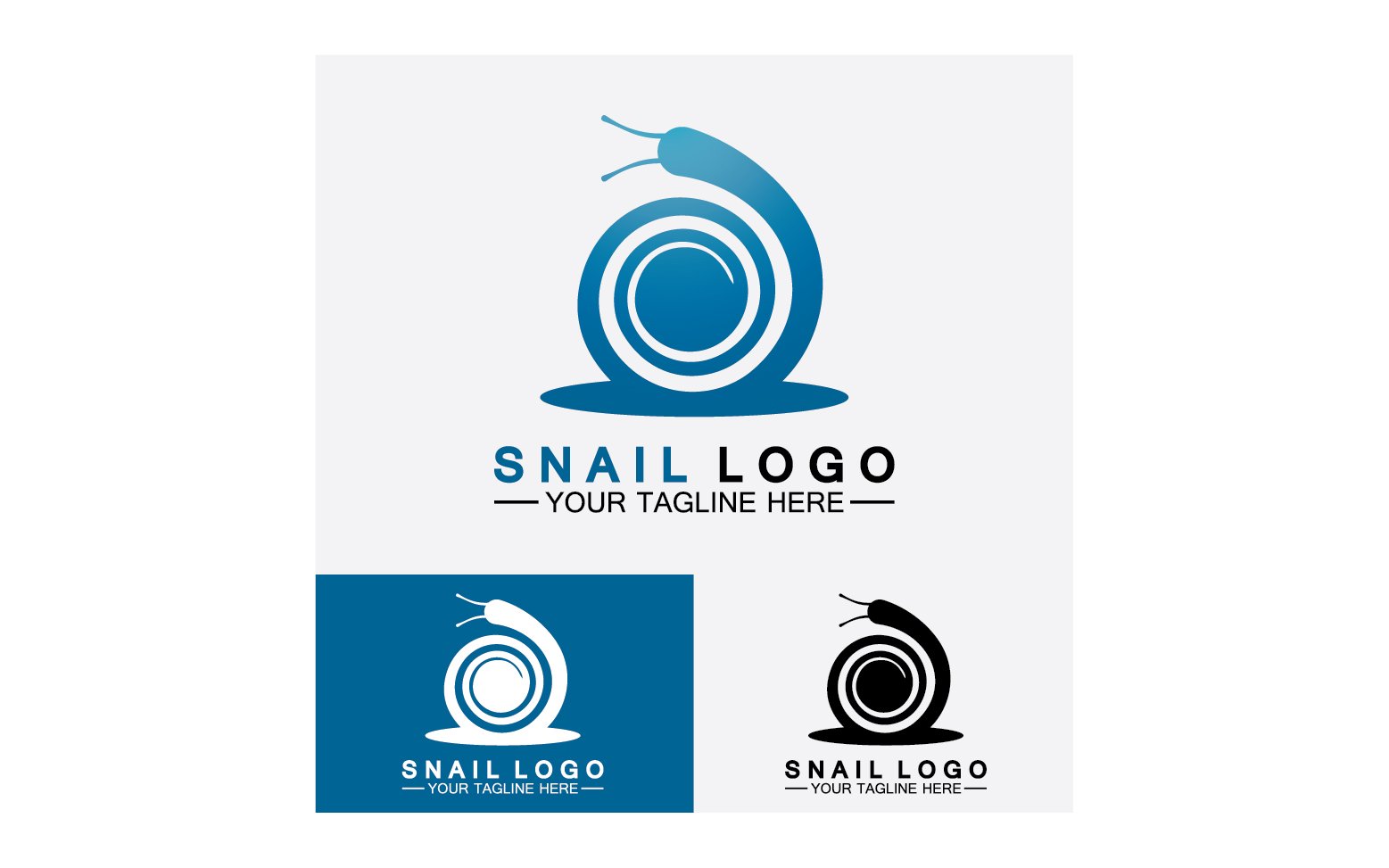 Snail animal slow logo icon vector template v42