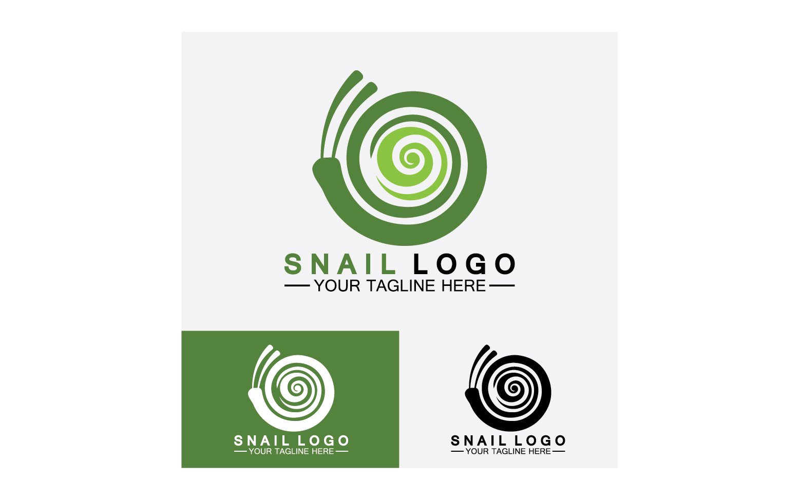 Snail animal slow logo icon vector template v49