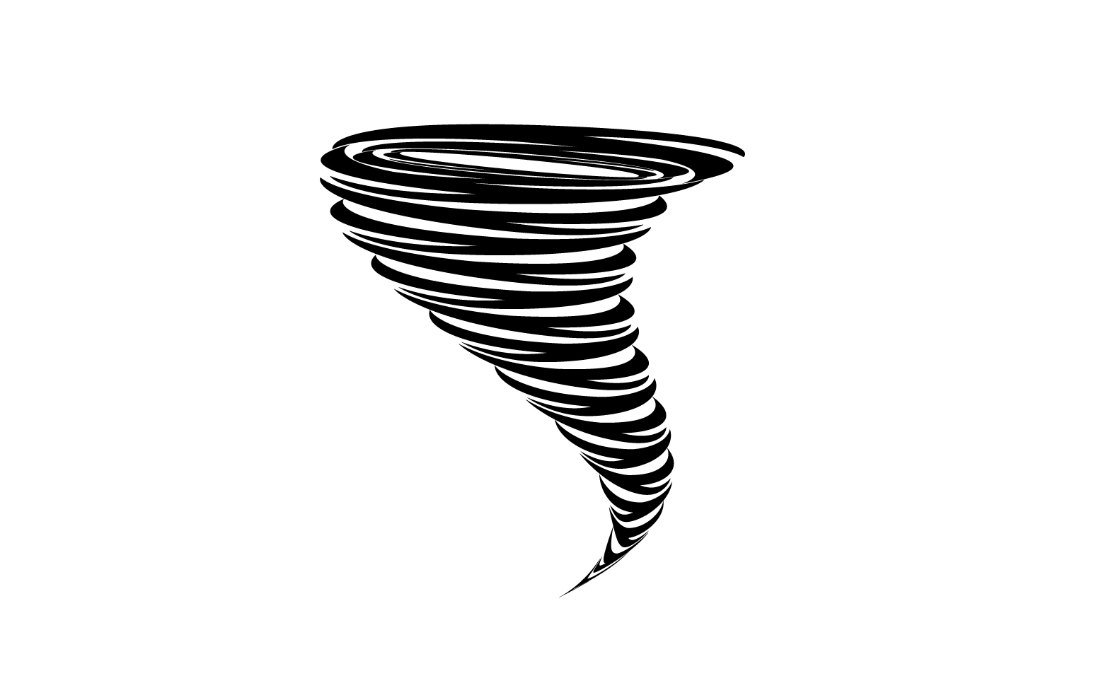 Tornado vortex icon logo vector v25