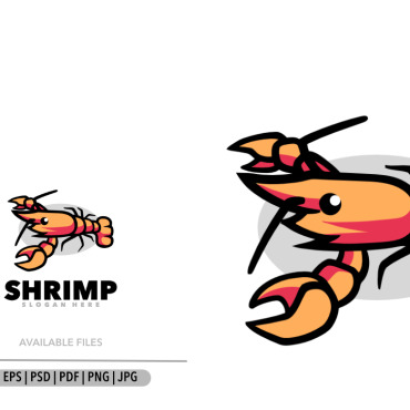 Crab Shrimp Logo Templates 356613