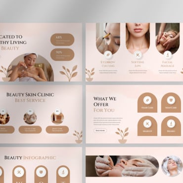 Skin Clinic PowerPoint Templates 356646