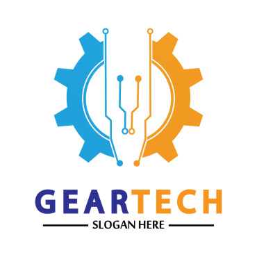 Gear Illustration Logo Templates 356872