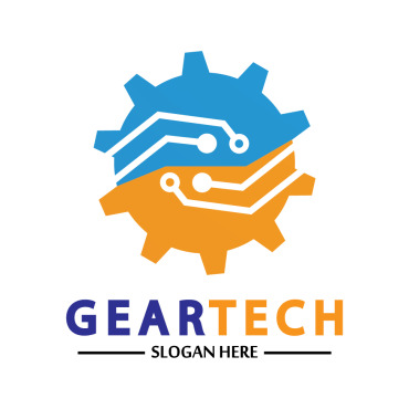 Gear Illustration Logo Templates 356873