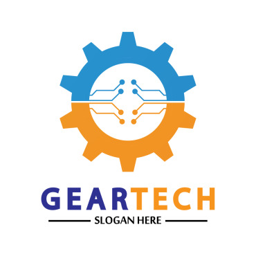 Gear Illustration Logo Templates 356874