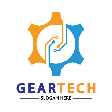Gear Illustration Logo Templates 356876