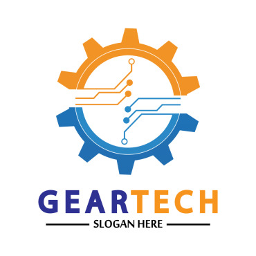Gear Illustration Logo Templates 356877