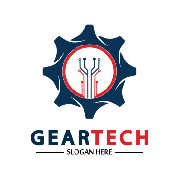 Gear Illustration Logo Templates 356878