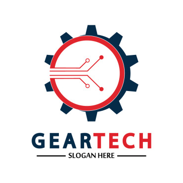Gear Illustration Logo Templates 356881