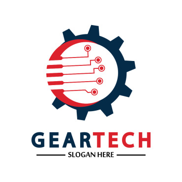 Gear Illustration Logo Templates 356884