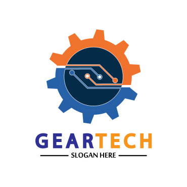 Gear Illustration Logo Templates 356885