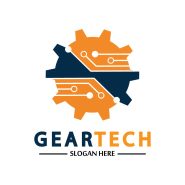 Gear Illustration Logo Templates 356888