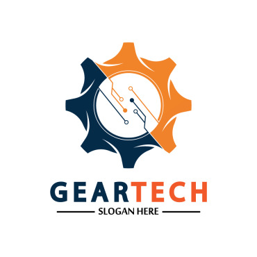 Gear Illustration Logo Templates 356889