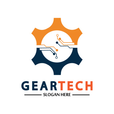 Gear Illustration Logo Templates 356890
