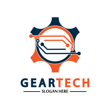 Gear Illustration Logo Templates 356891