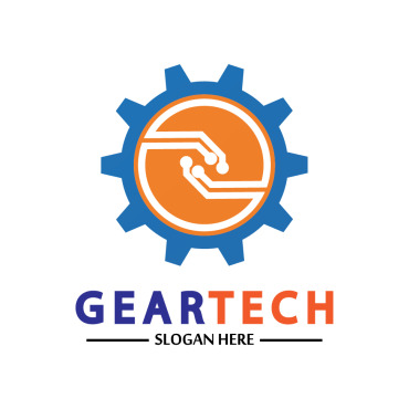 Gear Illustration Logo Templates 356892