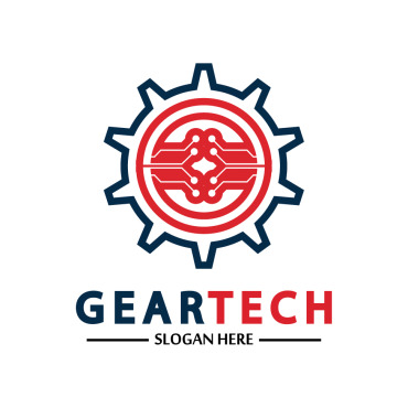Gear Illustration Logo Templates 356893