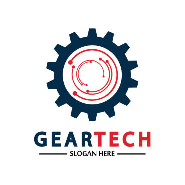 Gear Illustration Logo Templates 356895