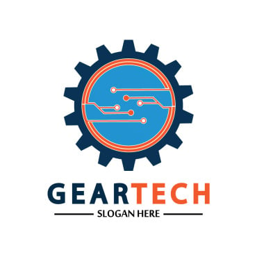 Gear Illustration Logo Templates 356897